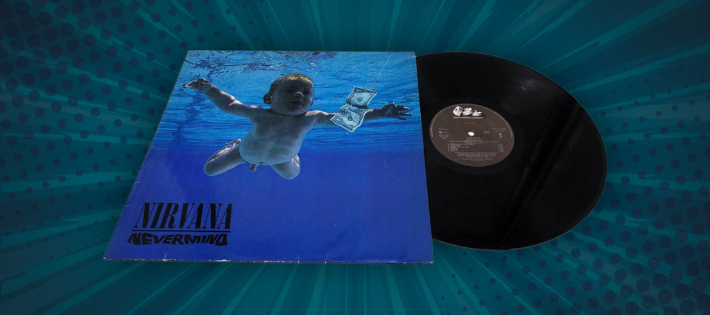 Nirvana Nevermind vinyl album cover | Boost Guitar Pedals