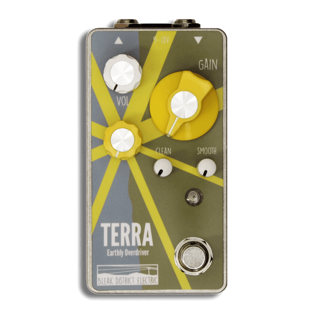 BLEAK DISTRICT ELECTRIC Terra Earthyl Overdriver | Boost Guitar Pedals
