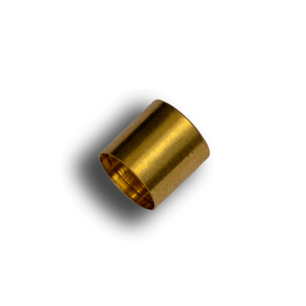 Brass sleeve adapter 6mm for split-shaft pot transparent 1024x1024 | Boost Guitar Pedals