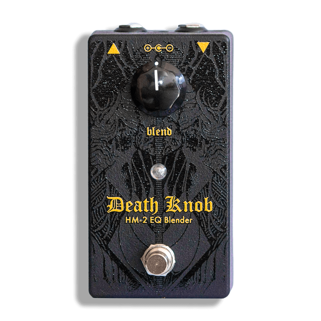 DUNN EFFECTS Death Knob HM-2 EQ Blender | Boost Guitar Pedals