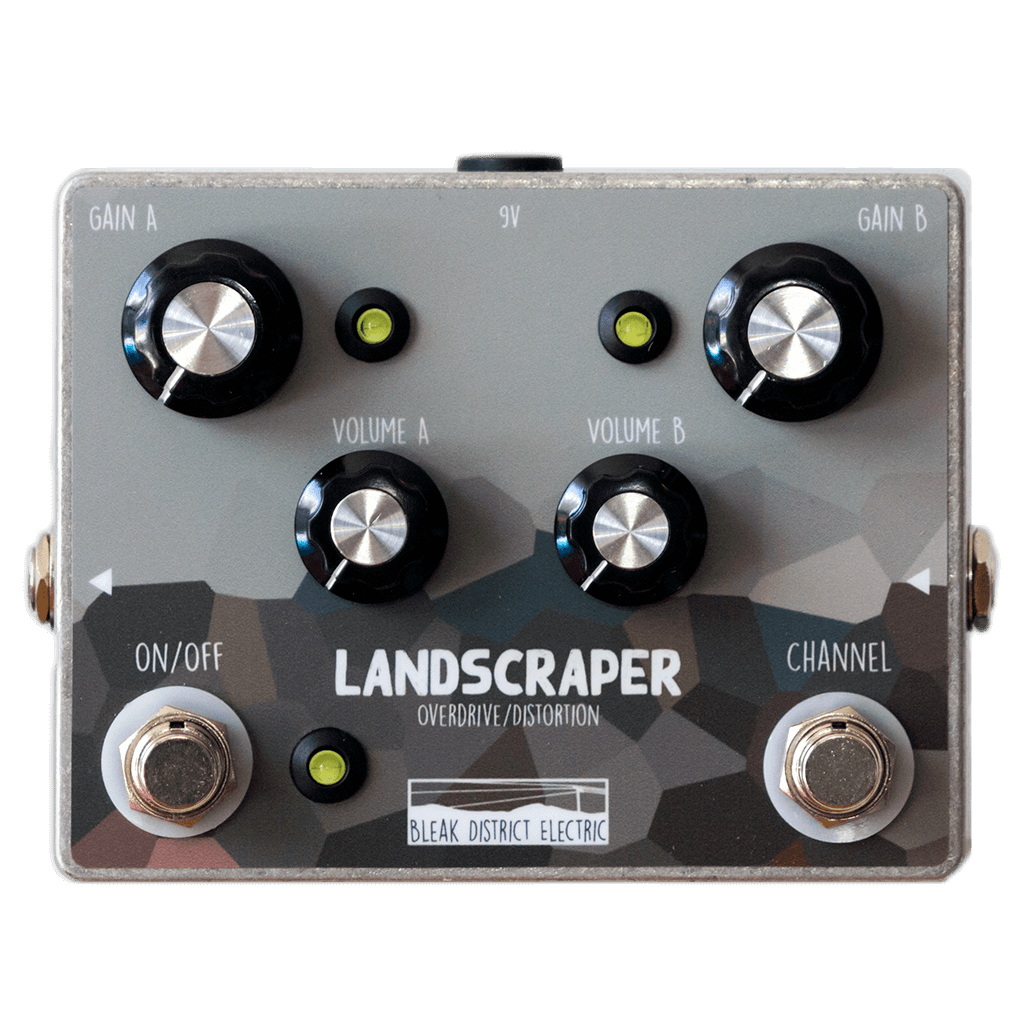 BLEAK DISTRICT ELECTRIC Landscraper Front Transparent 1024x1024 | Boost Guitar Pedals