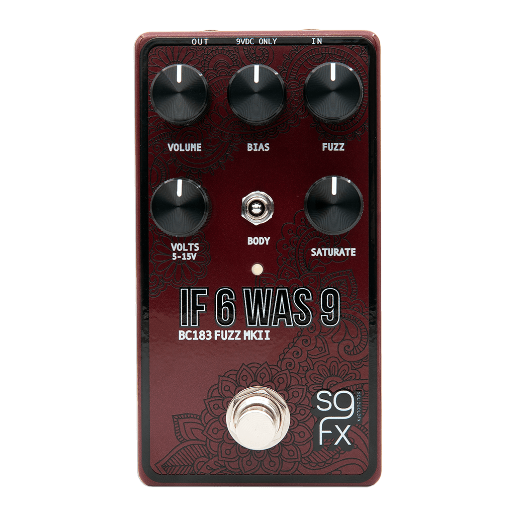 SOLIDGOLDFX If 6 Was 9 MkII Front Transparent 1024x1024 | Boost Guitar Pedals