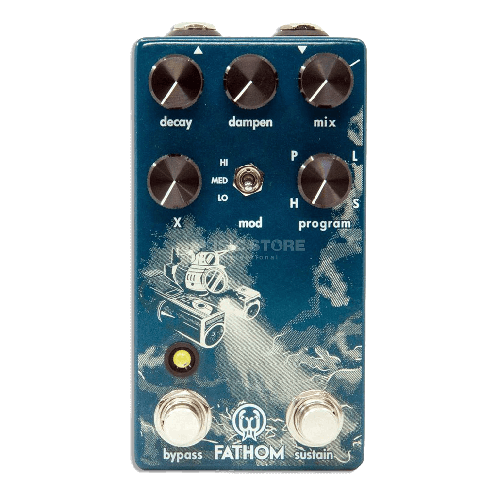WALRUS AUDIO Fathom transparent front 1024x1024 | Boost Guitar Pedals