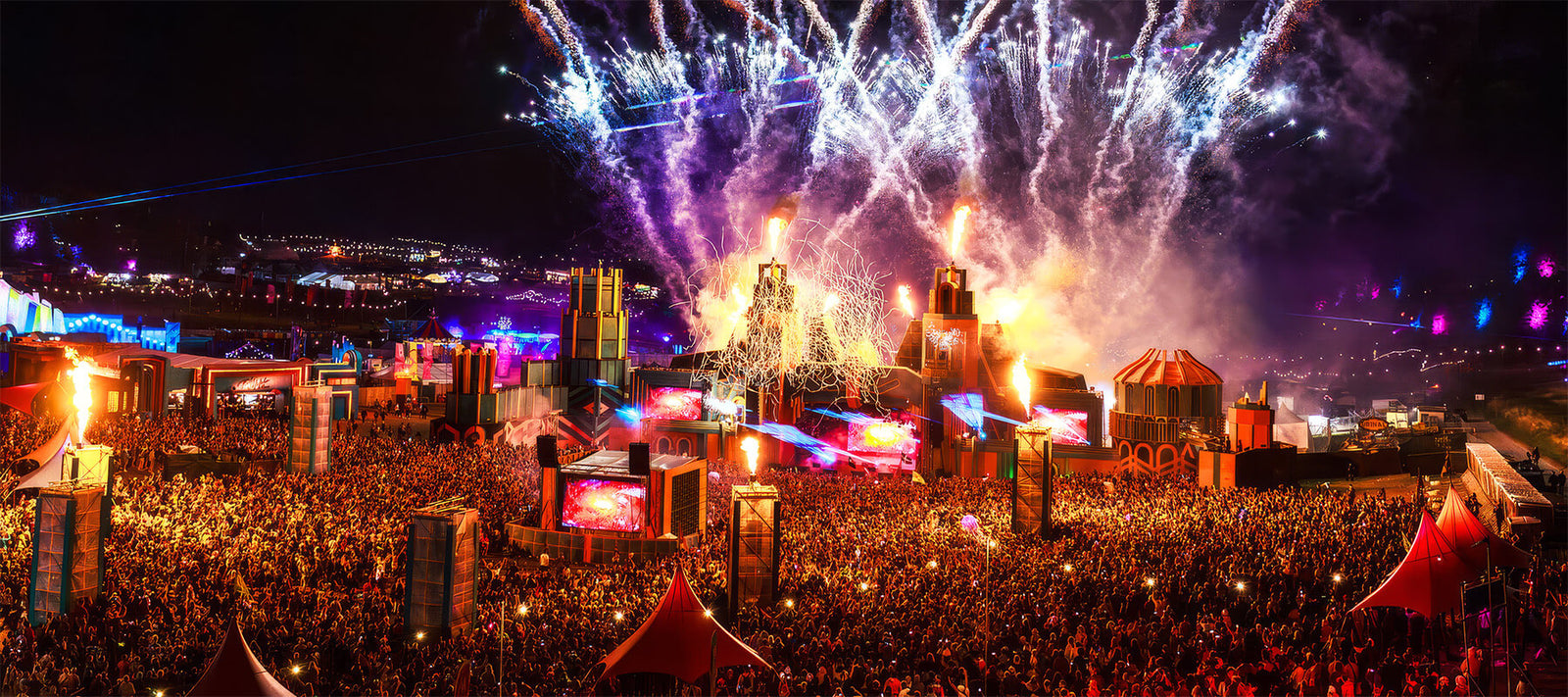 Boomtown festival closing ceremony
