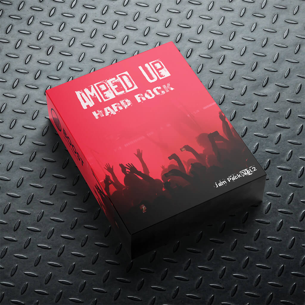 Amped Up Hard Rock: Jam Pack Volume 2 1024x1024 | Boost Guitar Pedals