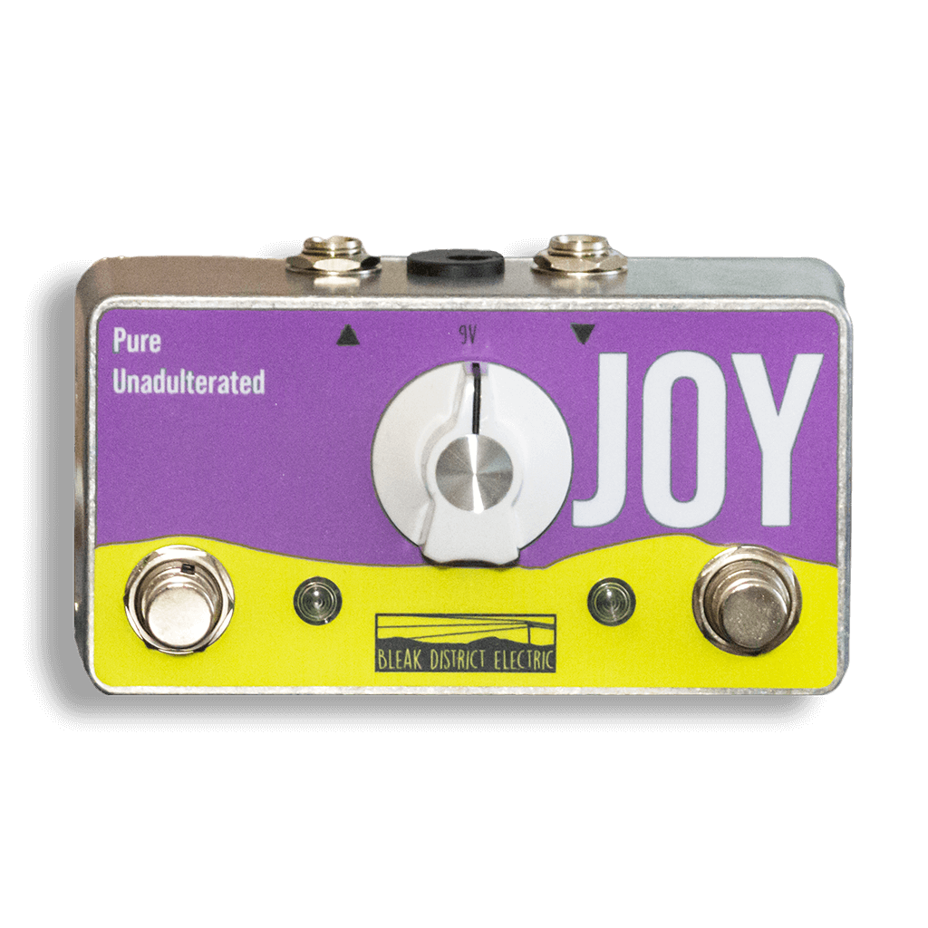 Bleak District Electric Joy Front transparent 1024x1024 | Boost Guitar Pedals