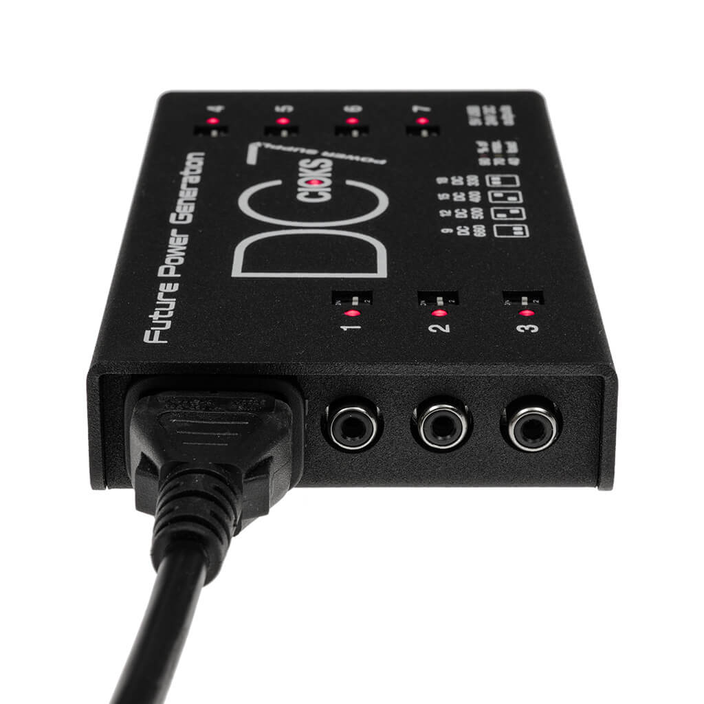 CIOKS DC7 Pedalboard Power Supply (UK Plug) end 1024x1024 | Boost Guitar Pedals