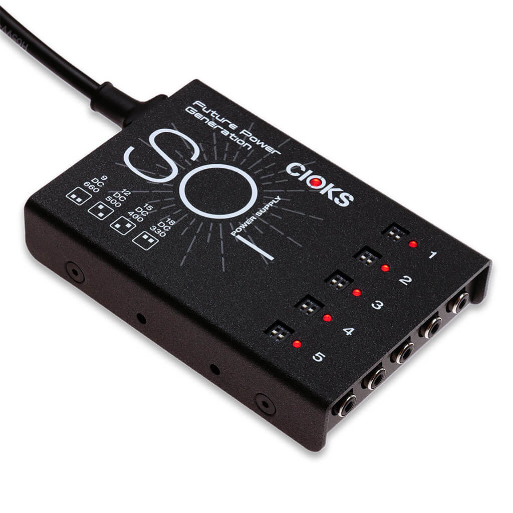 CIOKS Sol Pedalboard Power Supply (UK Plug) top 1024x1024 | Boost Guitar Pedals