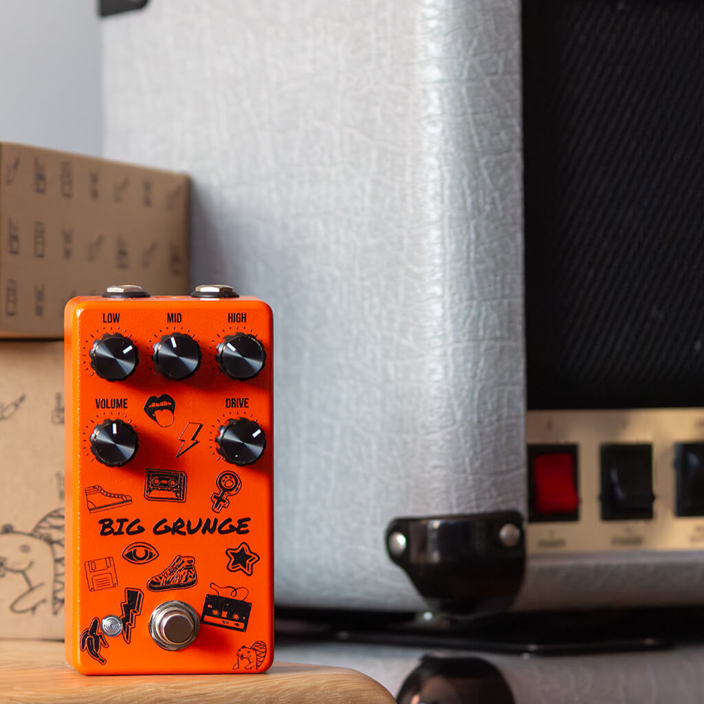 grunge guitar pedal DRUNK BEAVER Big Grunge