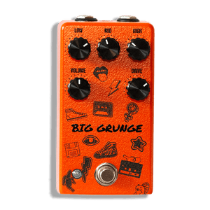 DRUNK BEAVER Big Grunge front transparent 1024x1024 | Boost Guitar Pedals