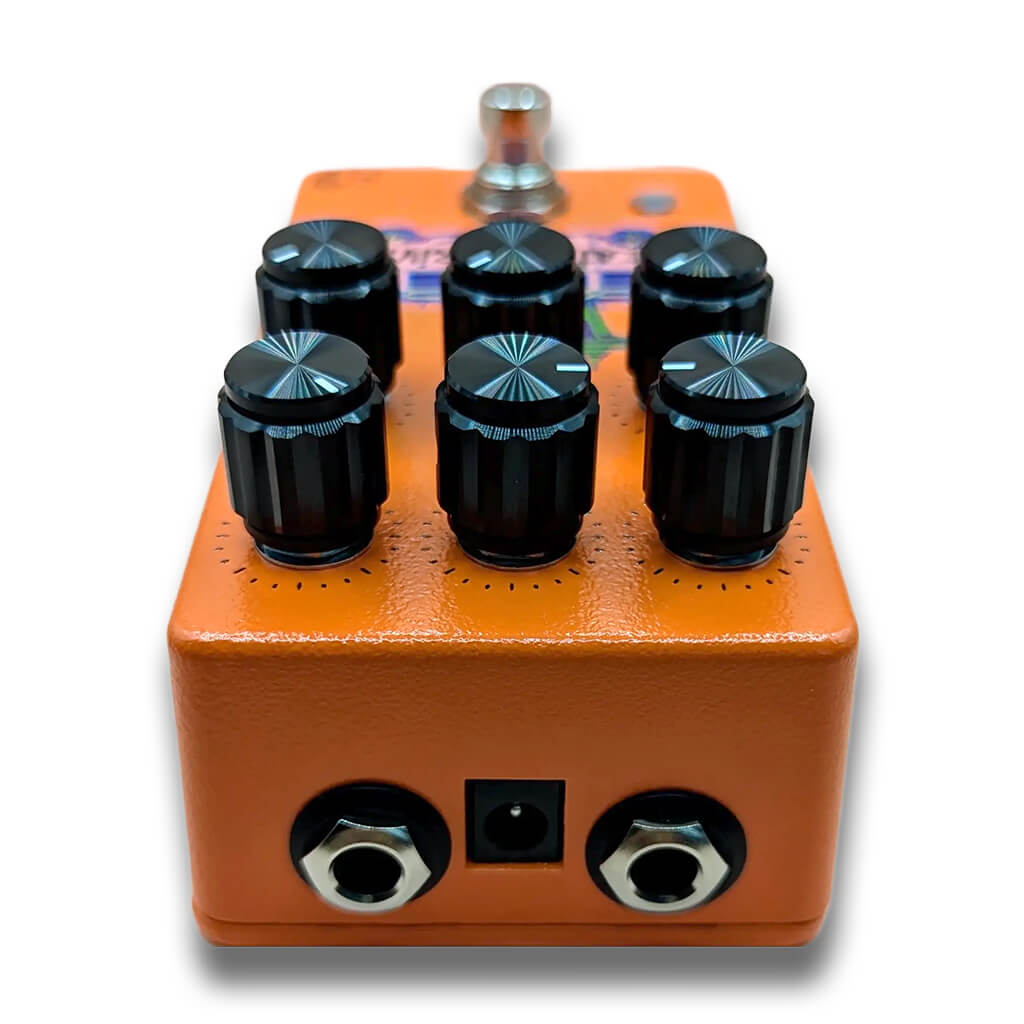 DRUNK BEAVER Seattle Driver transparent front 1024x1024 | Boost Guitar Pedals
