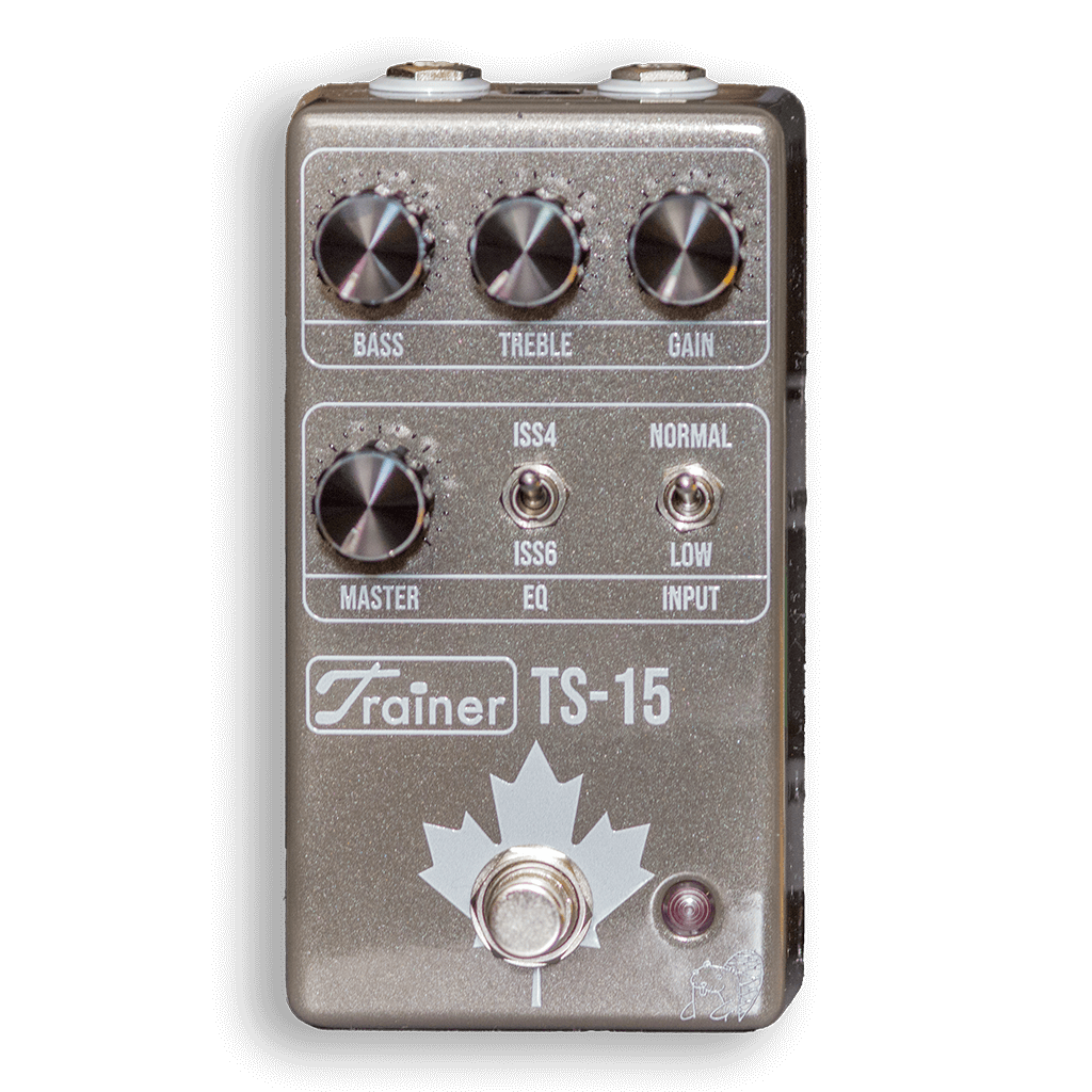 DRUNK BEAVER Trainer TS-15 Mk2 Front Transparent 1024x1024 | Boost Guitar Pedals