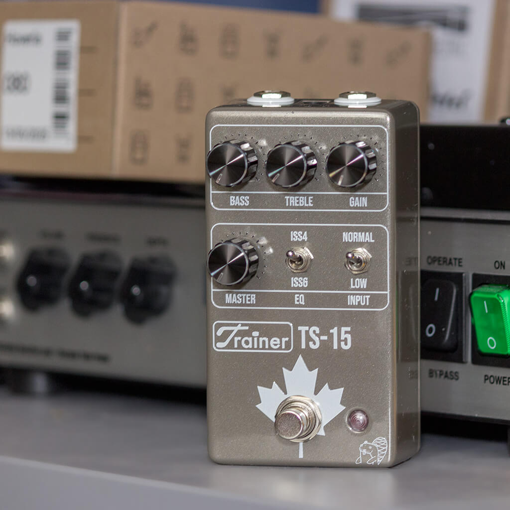 DRUNK BEAVER Trainer TS-15 Mk2 front context 1024x1024 | Boost Guitar Pedals