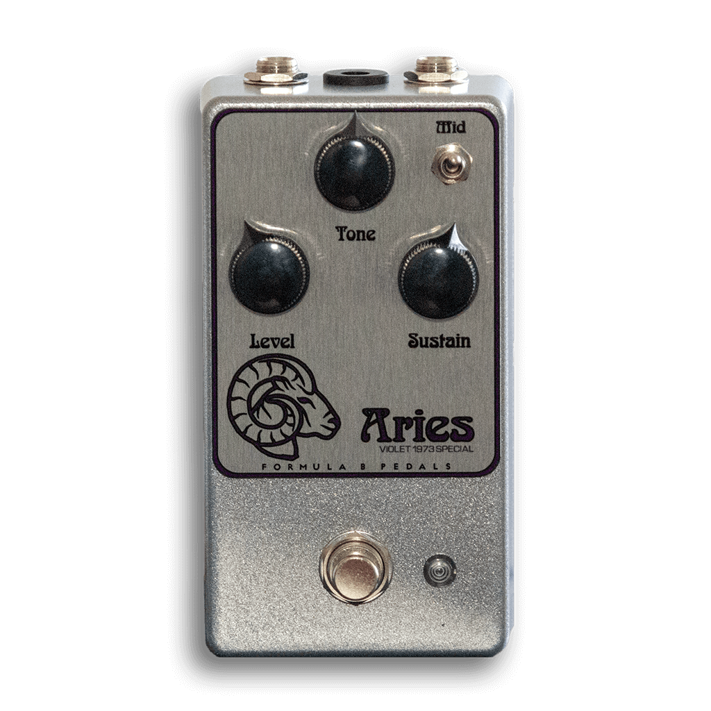 FORMULA B Aries Fuzz front transparent 1024x1024 | Boost Guitar Pedals