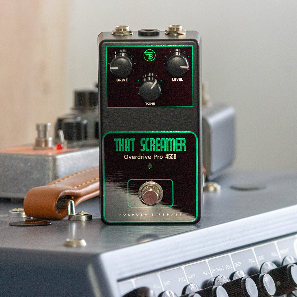 FORMULA B That Screamer Overdrive Pro 4558 front context 1024x1024 | Boost Guitar Pedals