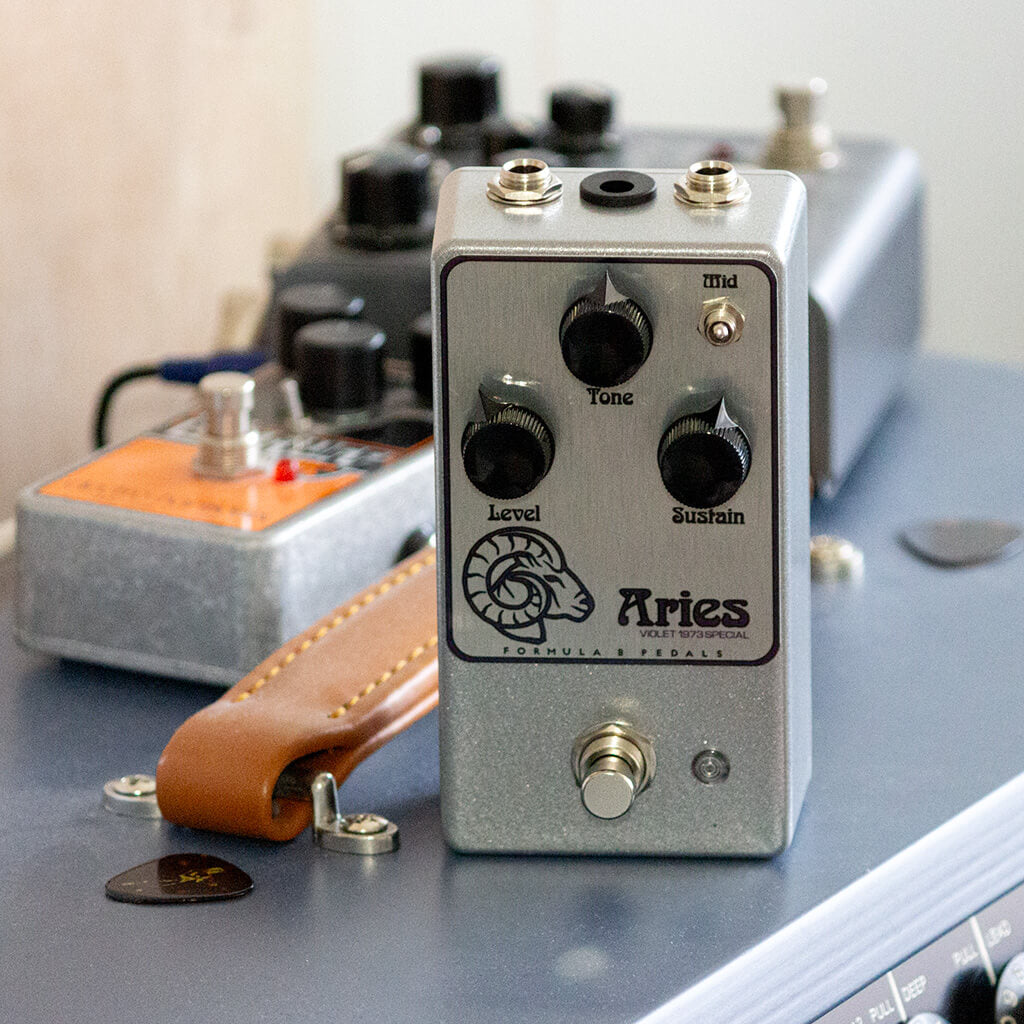 FORMULA B Aries Fuzz front transparent 1024x1024 | Boost Guitar Pedals