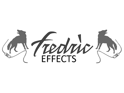 Fredric Effects Logo b&w 400x300 | Boost Guitar Pedals