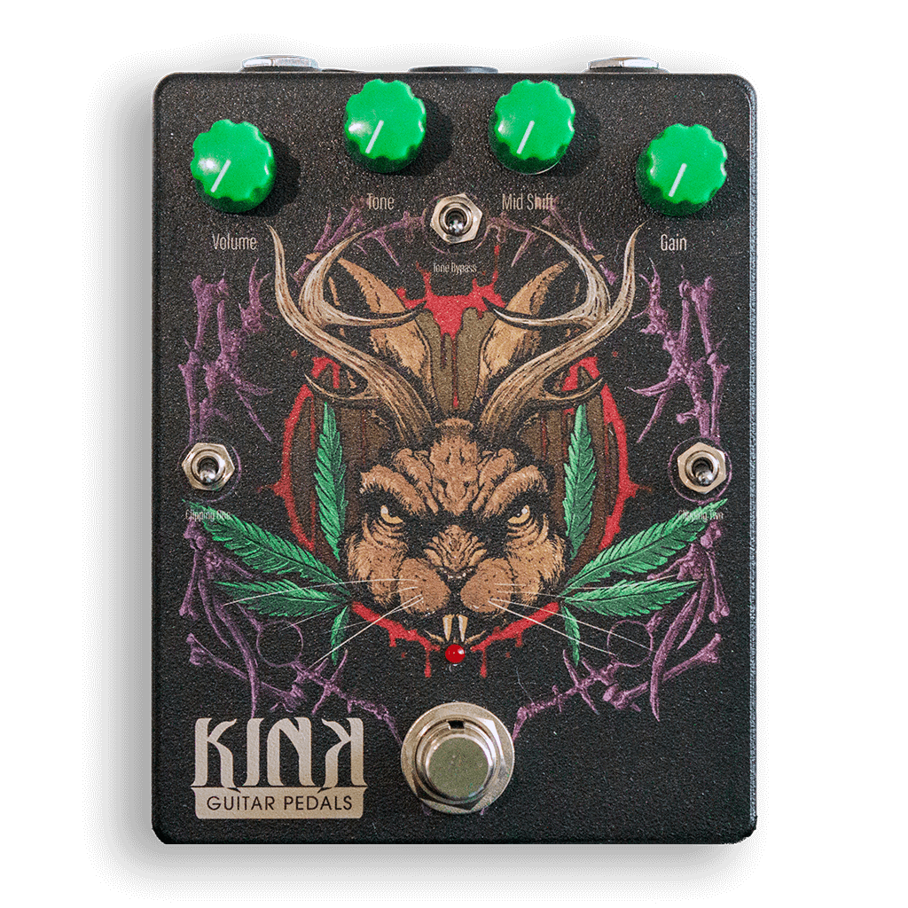 KINK GUITAR PEDALS Jackalope front transparent 1024x1024 | Boost Guitar Pedals