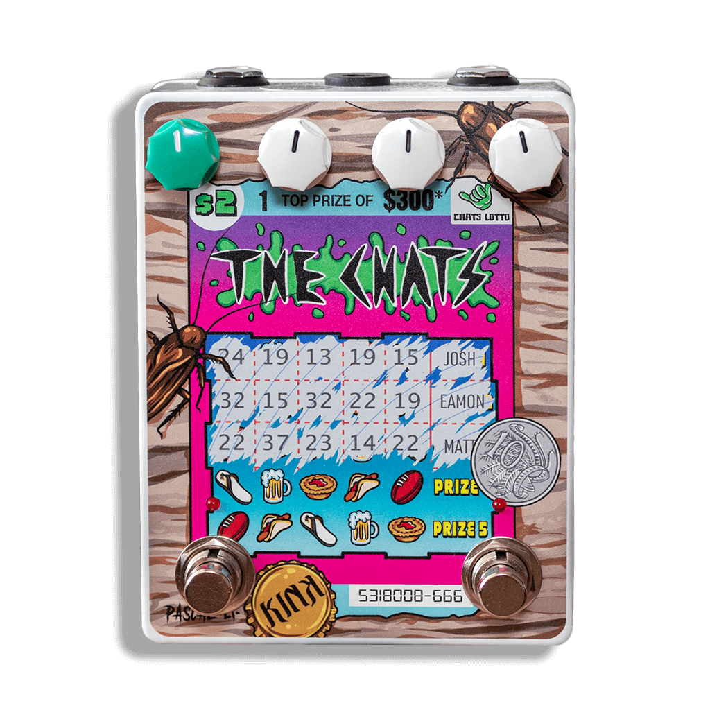 KINK GUITAR PEDALS Scratchie Fuzz front transparent 1024x1024 | Boost Guitar Pedals