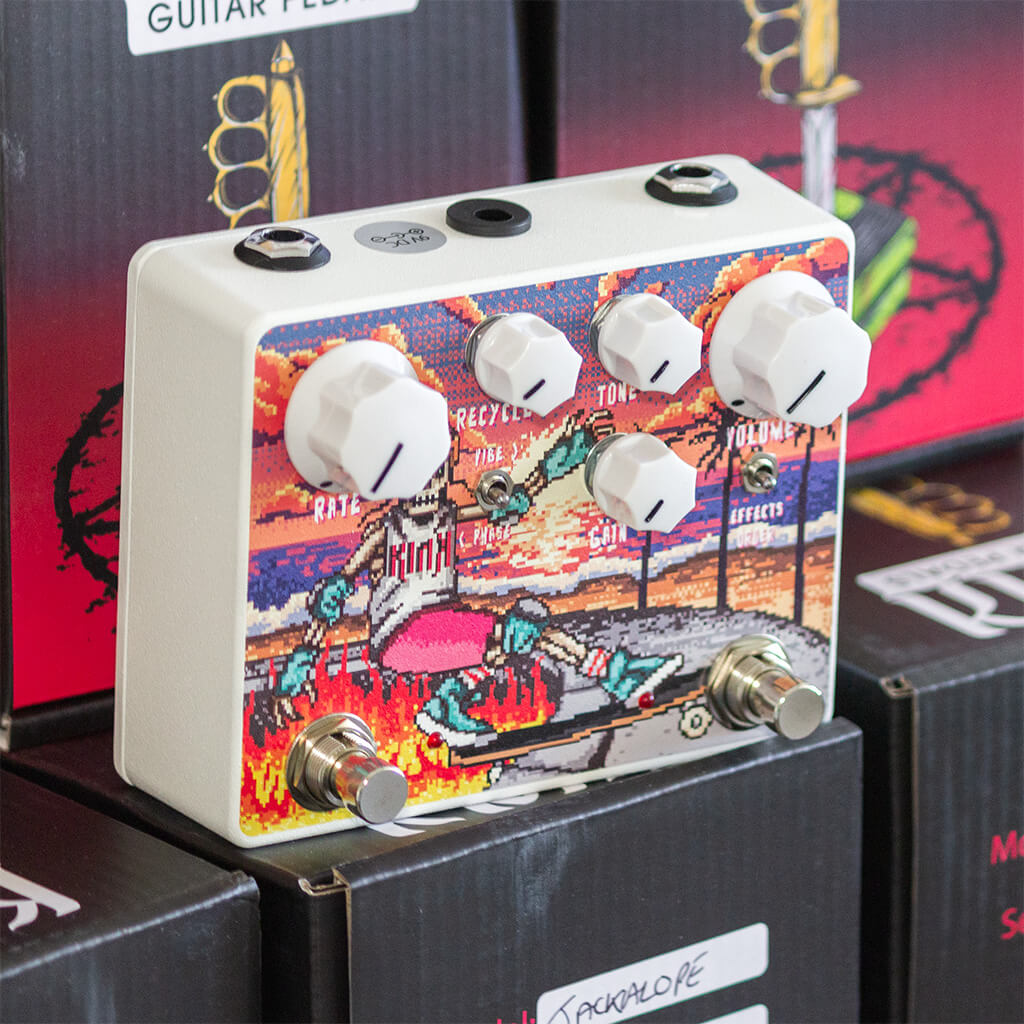 KINK GUITAR PEDALS Radical Fuzz Phaser front transparent 1024x1024 | Boost Guitar Pedals