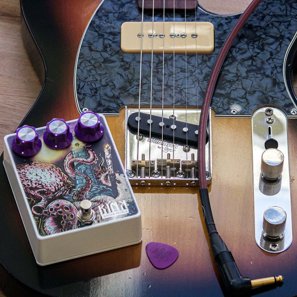 KINK_GUITAR_PEDALS_Smashed_Kraken_Scene_with_guitar_1024x1024 | Boost Guitar Pedals