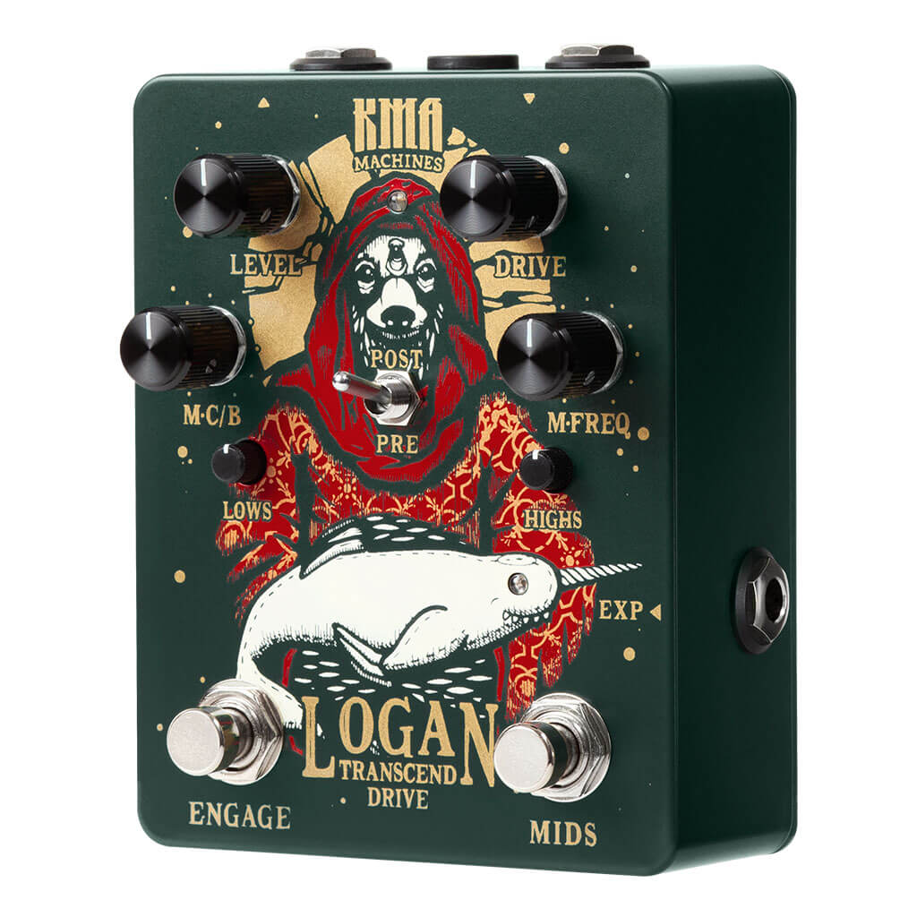 kma guitar pedals KMA MACHINES Logan Transcend Drive