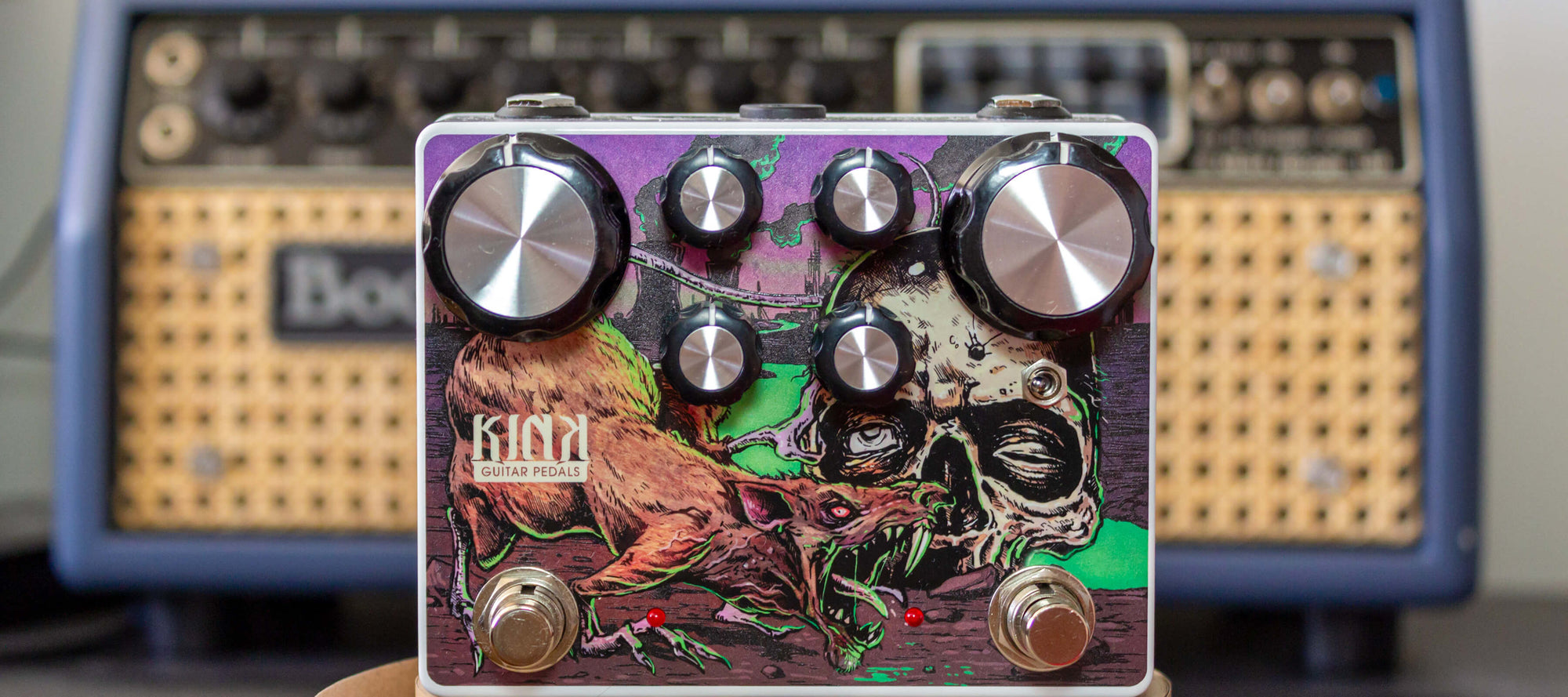Kink Guitar Pedals Russian Plague Homepage Banner 3600x1600 | Boost Guitar Pedals