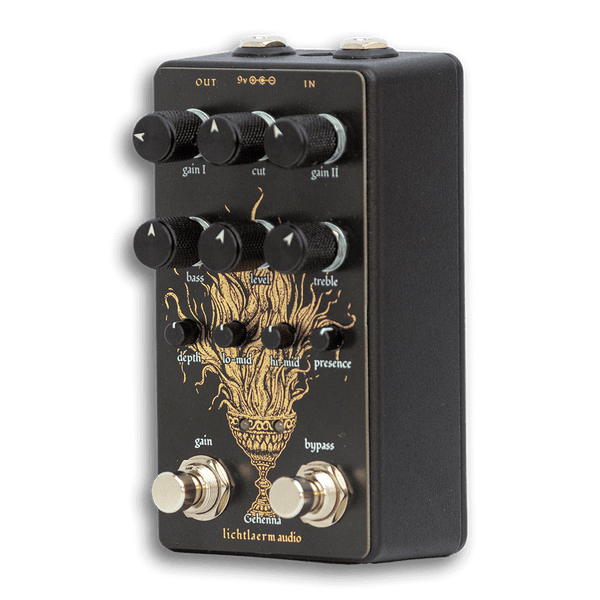 LICHTLAERM AUDIO Gehenna Metal Distortion Preamp | Boost Guitar Pedals