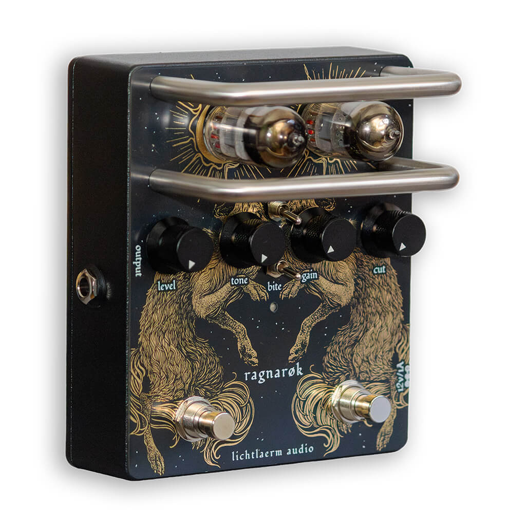 LICHTLAERM AUDIO Ragnarok front transparent 1024x1024 | Boost Guitar Pedals