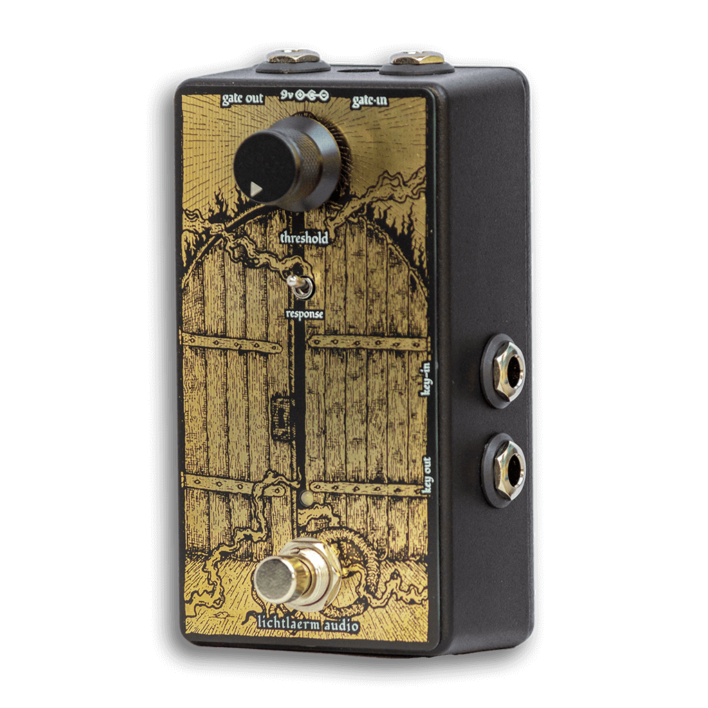 LICHTLAERM AUDIO The Key and The Gate front angle 1024x1024 | Boost Guitar Pedals