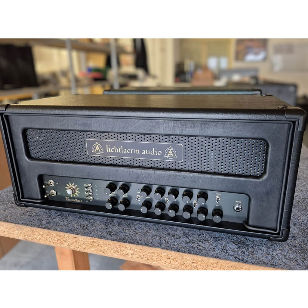 Lichtlaerm_Audio_Prometheus_Black_Stain_finish | Boost Guitar Pedals