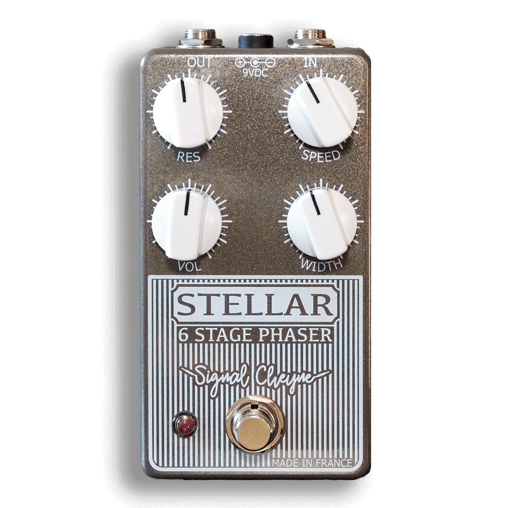 SIGNAL CHEYNE Stellar 6 Stage Phaser front transparent 1024x1024 | Boost Guitar Pedals