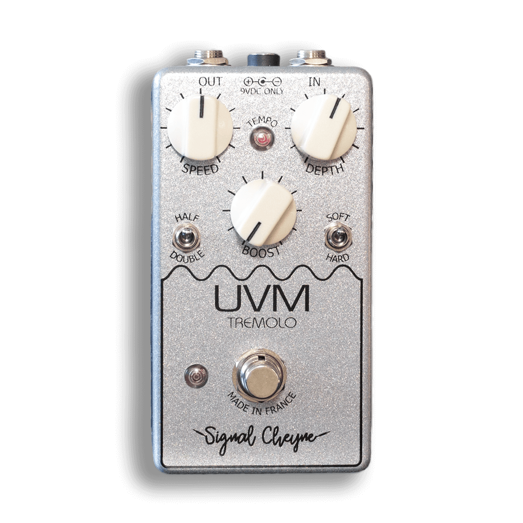 SIGNAL CHEYNE UVM Tremolo Front Transparent 1024x1024 | Boost Guitar Pedals