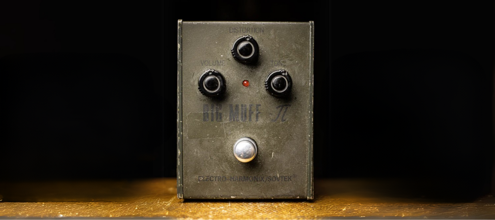 Vintage Green Russian Sovtek Big Muff | Boost Guitar Pedals