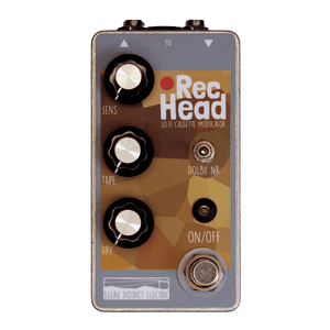 BLEAK DISTRICT ELECTRIC RecHead Transparent Front 1024x1024 Boost Guitar Pedals