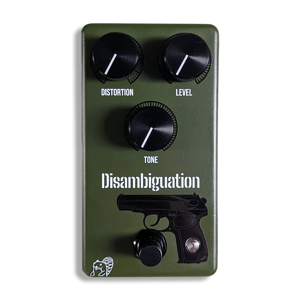 DRUNK BEAVER Disambiguation transparent front 1024x1024 | Boost Guitar Pedals