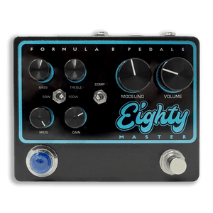 FORMULA B Eighty Master front transparent 1024x1024 | Boost Guitar Pedals