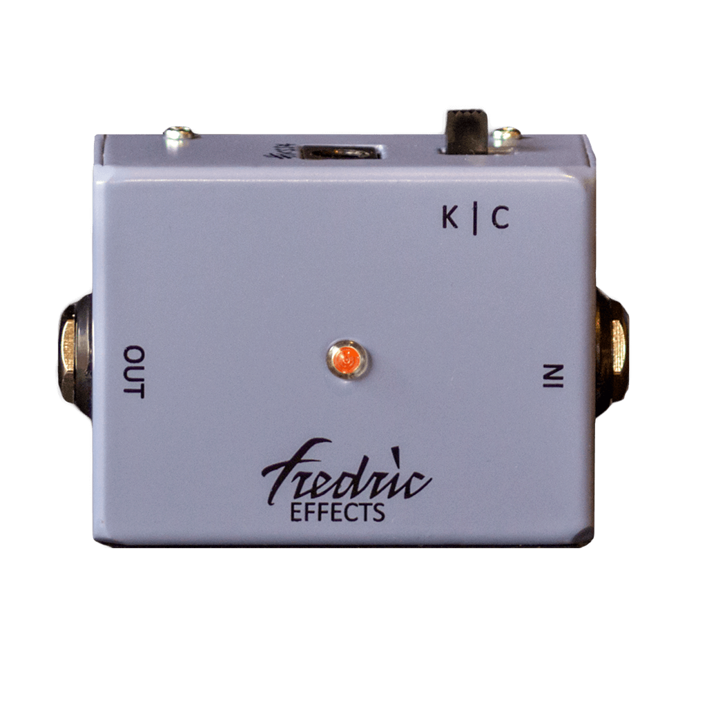 FREDRIC EFFECTS KC Buffer Front Transparent | Boost Guitar Pedals