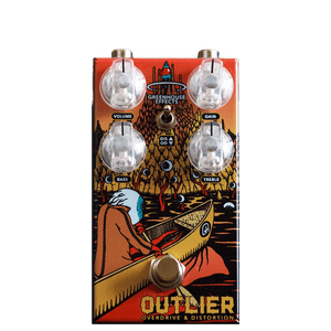 GREENHOUSE EFFECTS Outlier front transparent | Boost Guitar Pedals