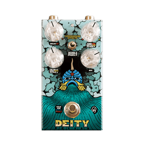 GREENHOUSE EFFECTS Deity Reverb Front Transparent | Boost Guitar Pedals