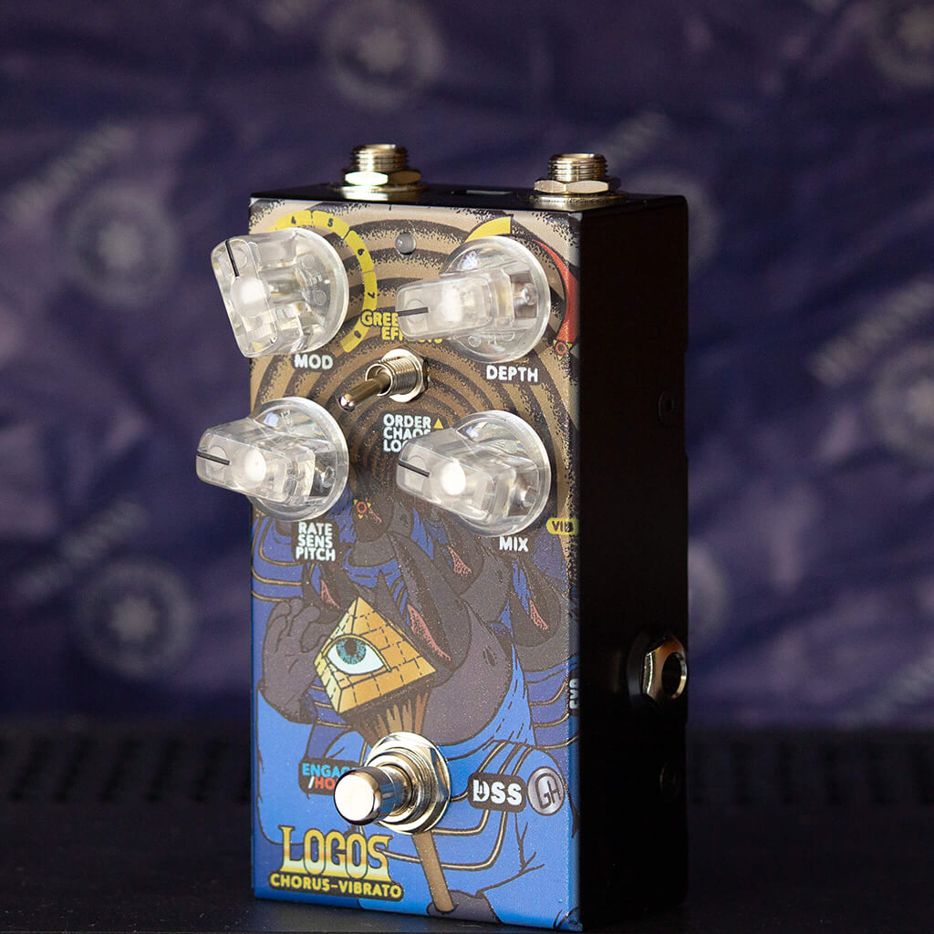 greenhouse pedals GREENHOUSE EFFECTS Logos Chorus-Vibrato