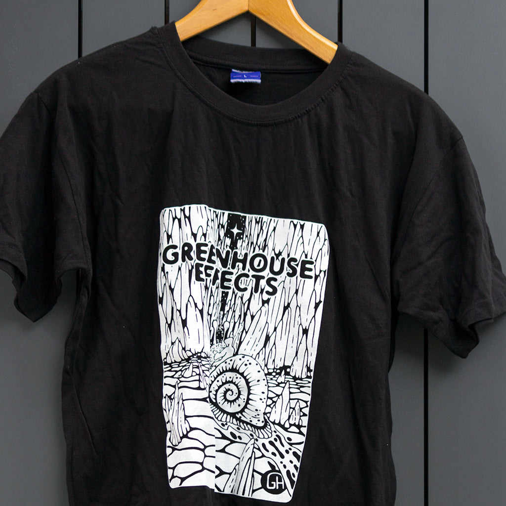 GREENHOUSE EFFECTS T Shirt (Black) front 1024x1024 | Boost Guitar Pedals