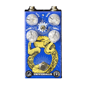 GREENHOUSE EFFECTS Universalis Special Edition Sludge Hammer transparent front | Boost Guitar Pedals