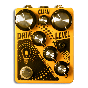 HUNGRY ROBOT The Lumen Front Transparent 1024x1024 | Boost Guitar Pedals