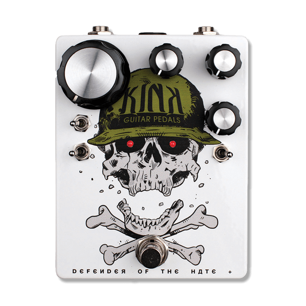 KINK GUITAR PEDALS Defender Of The Hate+ front transparent 1024x1024 | Boost Guitar Pedals