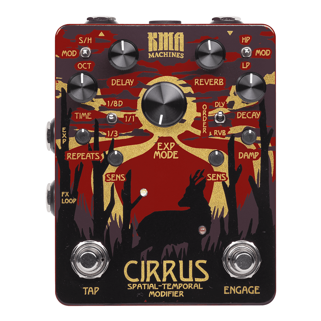 KMA MACHINES Cirrus Transparent front 1024x1024 | Boost Guitar Pedals