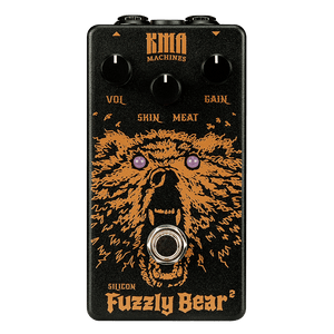 KMA MACHINES Silicon Fuzzly Bear 2 Transparent Front 1024x1024 | Boost Guitar Pedals
