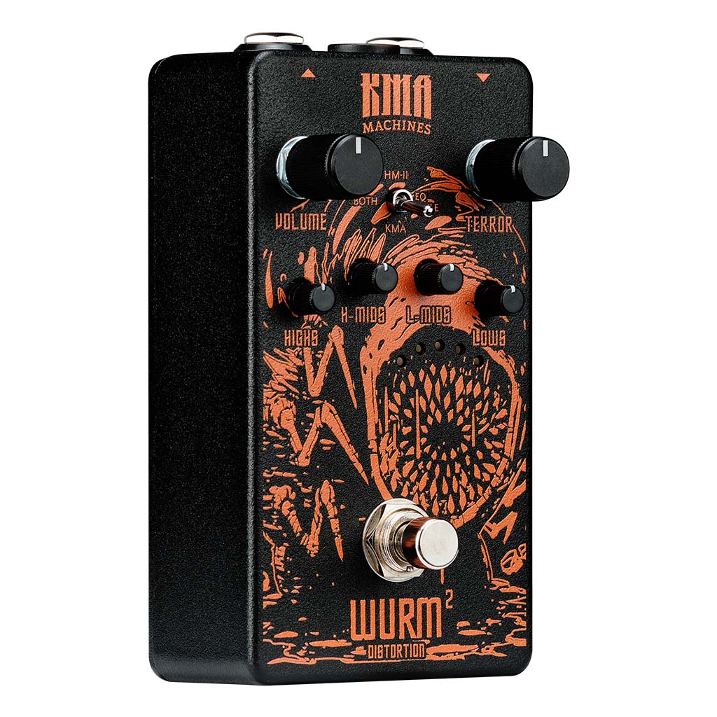 KMA MACHINES Wurm 2 Transparent Front 1024x1024 | Boost Guitar Pedals