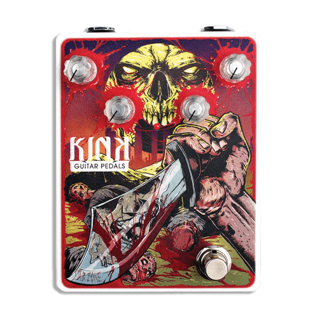 Kink Guitar Pedals Stab Zone Transparent front 1024x1024 | Boost Guitar Pedals