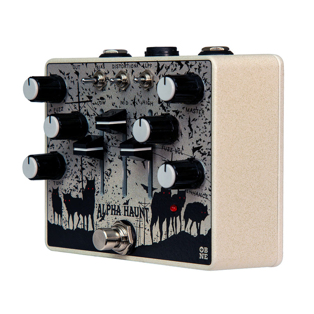 OLD BLOOD NOISE ENDEAVORS Alpha Haunt 21 transparent front 1024x1024 | Boost Guitar Pedals